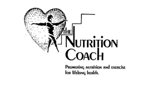 THE NUTRITION COACH PROMOTING NUTRITIONAND EXERCISE FOR LIFELONG HEALTH logo