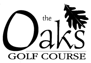 THE OAKS GOLF COURSE logo