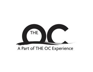 THE OC A PART OF THE OC EXPERIENCE logo