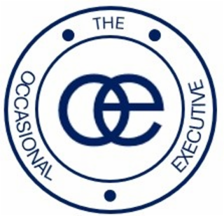 THE OCCASIONAL EXECUTIVE OE logo