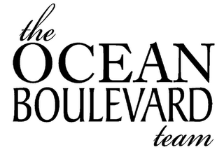 THE OCEAN BOULEVARD TEAM logo