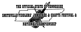 THE OFFICAL STATE OF TENNESSEE SMITHVILLE FIDDLERS' JAMBOREE & CRAFTS FESTIVAL & NATIONAL CHAMPIONSHIP logo