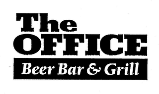 THE OFFICE BEER BAR & GRILL logo