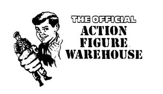 THE OFFICIAL ACTION FIGURE WAREHOUSE logo