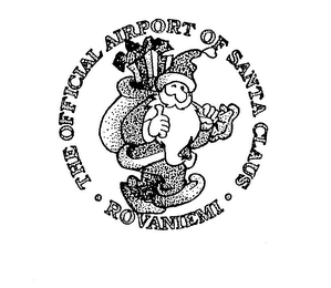 THE OFFICIAL AIRPORT OF SANTA CLAUS ROVANIEMI logo