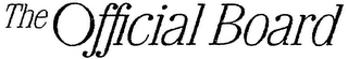 THE OFFICIAL BOARD logo