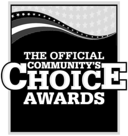 THE OFFICIAL COMMUNITY'S CHOICE AWARDS logo