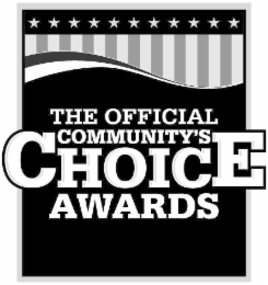 THE OFFICIAL COMMUNITY'S CHOICE AWARDS logo