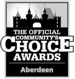 THE OFFICIAL COMMUNITY'S CHOICE AWARDS ABERDEEN