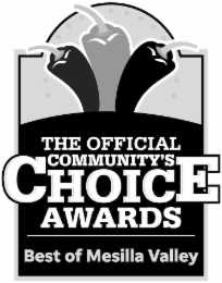 THE OFFICIAL COMMUNITY'S CHOICE AWARDS BEST OF MESILLA VALLEY logo