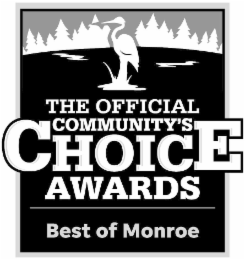 THE OFFICIAL COMMUNITY'S CHOICE AWARDS BEST OF MONROE logo