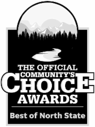 THE OFFICIAL COMMUNITY'S CHOICE AWARDS BEST OF NORTH STATE logo