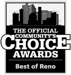 THE OFFICIAL COMMUNITY'S CHOICE AWARDS BEST OF RENO logo