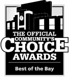 THE OFFICIAL COMMUNITY'S CHOICE AWARDS BEST OF THE BAY logo
