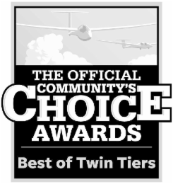 THE OFFICIAL COMMUNITY'S CHOICE AWARDS BEST OF TWIN TIERS logo