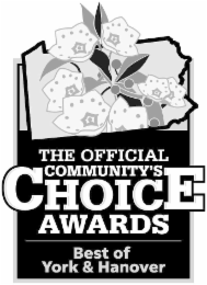 THE OFFICIAL COMMUNITY'S CHOICE AWARDS BEST OF YORK & HANOVER logo