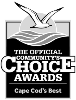 THE OFFICIAL COMMUNITY'S CHOICE AWARDS CAPE COD'S BEST logo