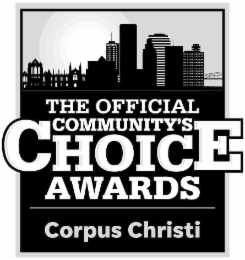 THE OFFICIAL COMMUNITY'S CHOICE AWARDS CORPUS CHRISTI logo