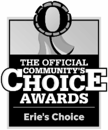 THE OFFICIAL COMMUNITY'S CHOICE AWARDS ERIE'S CHOICE logo