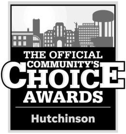 THE OFFICIAL COMMUNITY'S CHOICE AWARDS HUTCHINSON logo