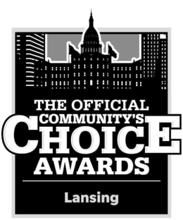 THE OFFICIAL COMMUNITY'S CHOICE AWARDS LANSING logo