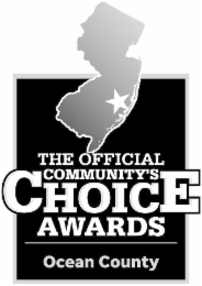 THE OFFICIAL COMMUNITY'S CHOICE AWARDS OCEAN COUNTY logo