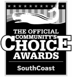 THE OFFICIAL COMMUNITY'S CHOICE AWARDS SOUTHCOAST logo