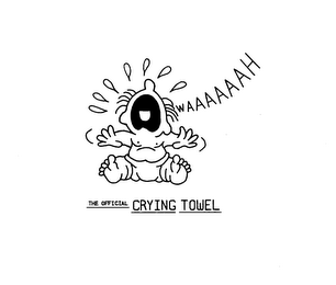 THE OFFICIAL CRYING TOWEL WAAAAAAH logo