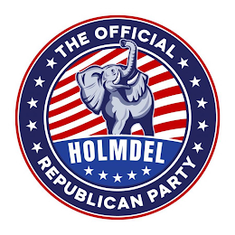 THE OFFICIAL HOLMDEL REPUBLICAN PARTY logo