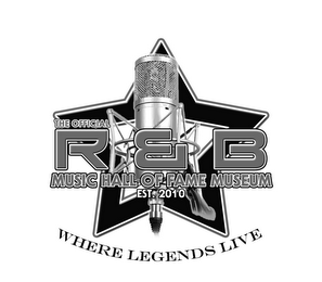 THE OFFICIAL R&B MUSIC HALL OF FAME MUSEUM WHERE LEGENDS LIVE logo