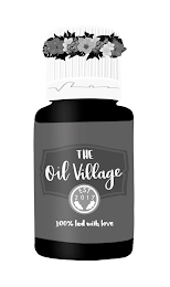 THE OIL VILLAGE 100% LED WITH LOVE EST 2017 logo