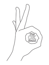 THE OK BRAND logo