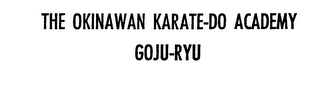THE OKINAWAN KARATE-DO ACADEMY GOJU-RYU logo