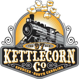 THE OLD 97 KETTLECORN CO. SPENCER · NORTH CAROLINA logo