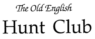 THE OLD ENGLISH HUNT CLUB logo