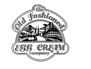 THE OLD FASHIONED EGG CREAM COMPANY logo