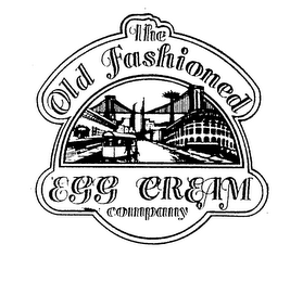 THE OLD FASHIONED EGG CREAM COMPANY logo