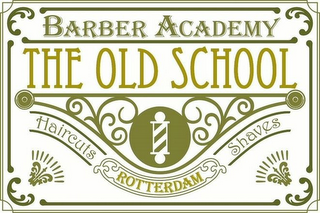 THE OLD SCHOOL BARBER ACADEMY HAIRCUTS ROTTERDAM SHAVES logo