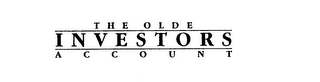 THE OLDE INVESTORS ACCOUNT logo