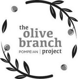 THE OLIVE BRANCH POMPEIAN | PROJECT logo