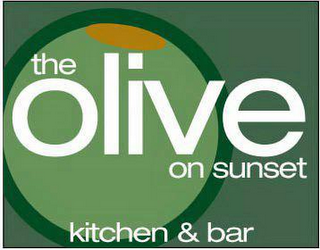 THE OLIVE ON SUNSET KITCHEN & BAR logo