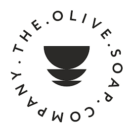 THE ·OLIVE· SOAP ·COMPANY. logo