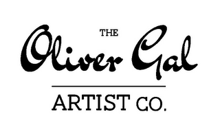 THE OLIVER GAL ARTIST CO. logo