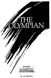 THE OLYMPIAN SPORTS SHAMPOO FOR THE ACTIVE PERSON logo