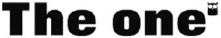 THE ONE logo