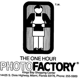 THE ONE HOUR PHOTO FACTORY logo