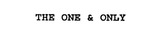THE ONE & ONLY logo