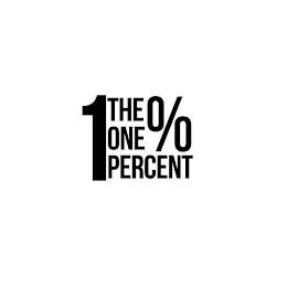 THE ONE PERCENT 1 % logo