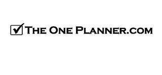 THE ONE PLANNER.COM logo
