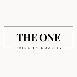 THE ONE PRIDE IN QUALITY logo